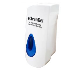Dosificador de pared para bolsas de gel hidroalcohólico higienizante de manos CleanGel